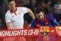 Highlights FC Barcelona vs Sevilla FC (3-0)