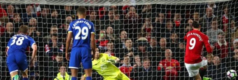Man Utd 1 Everton 1: Zlatan Ibrahimovic scores injury-time penalty to rescue disappointing draw